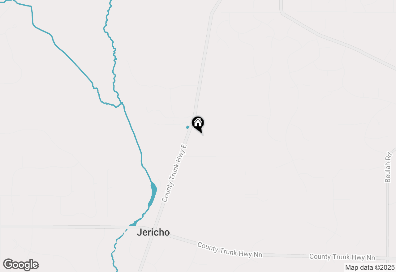 Map of W336S8586 County Road E, Mukwonago, WI 53149