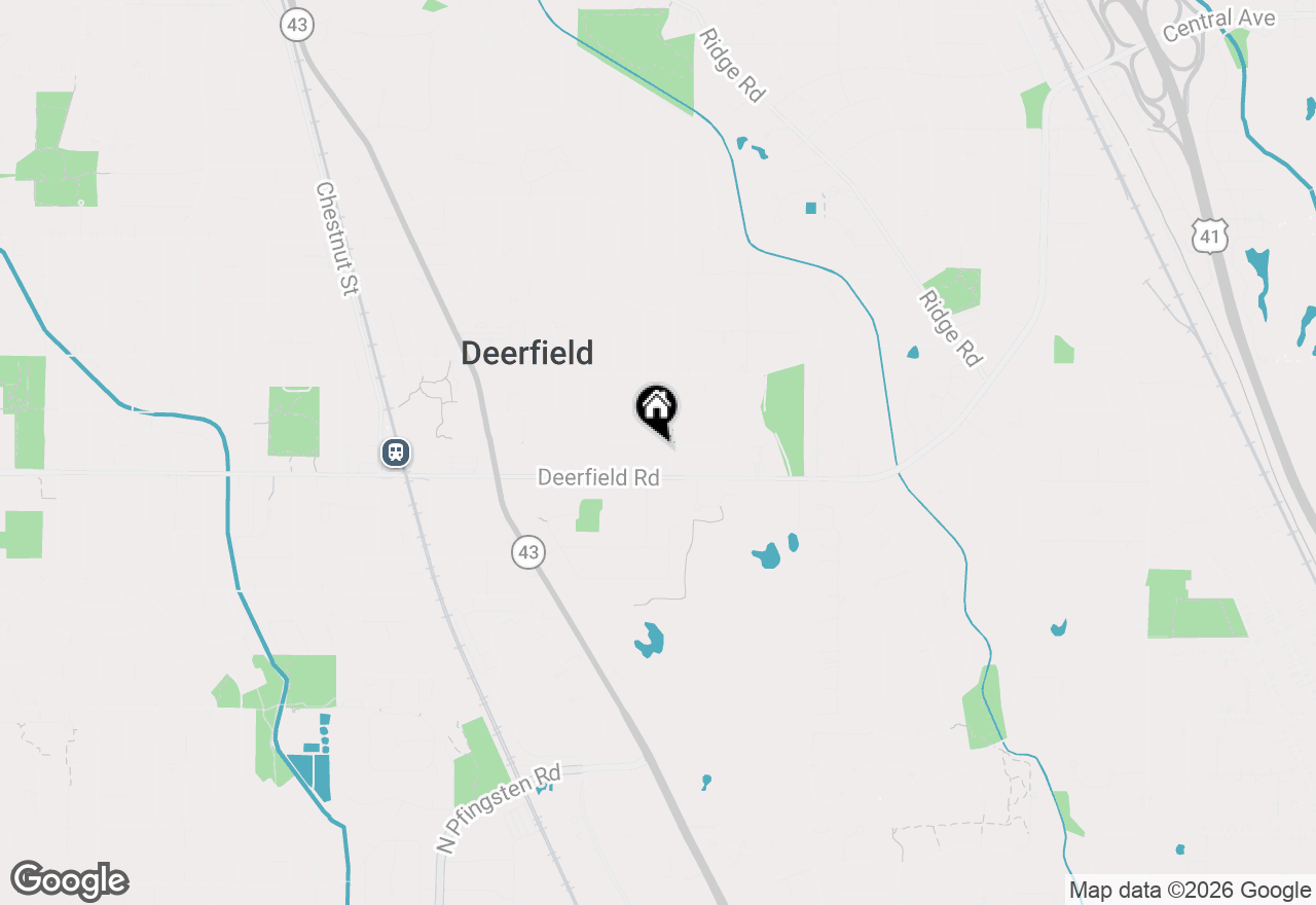 Map of 435 Kingston Terrace, Deerfield, IL 60015