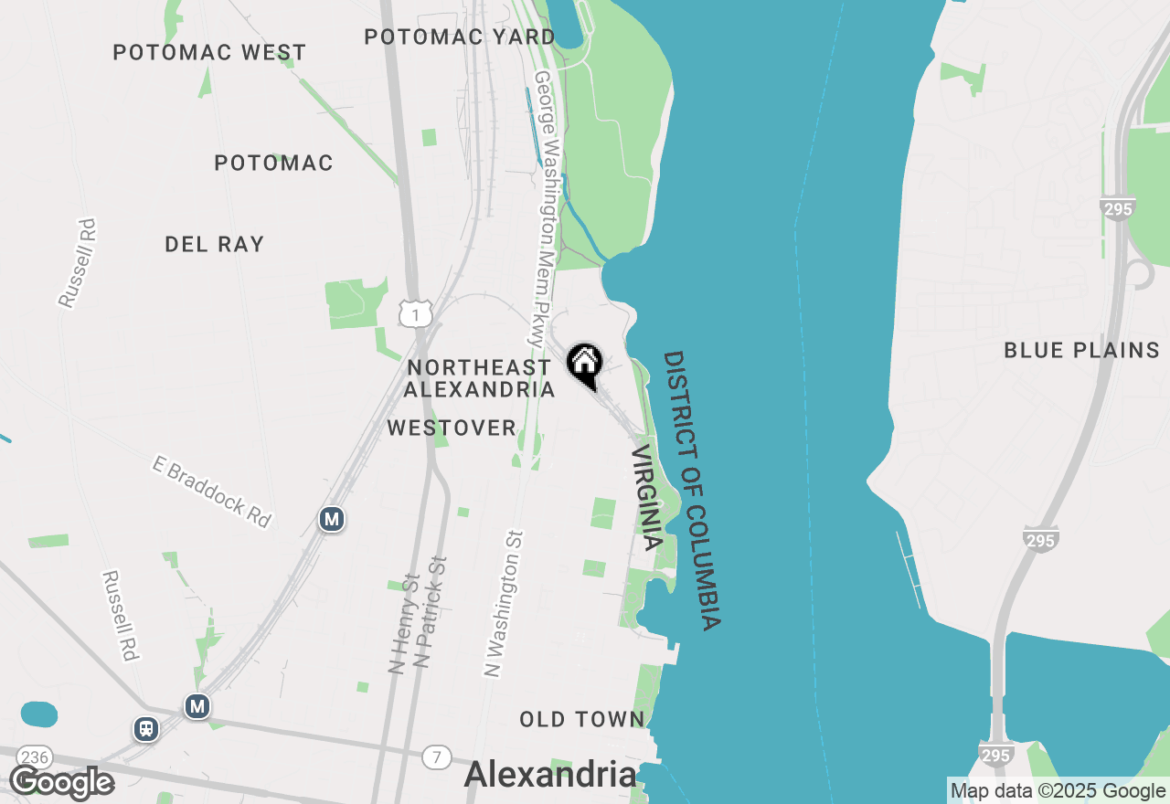 Map of 509 Bashford Lane #6, Alexandria, VA 22314