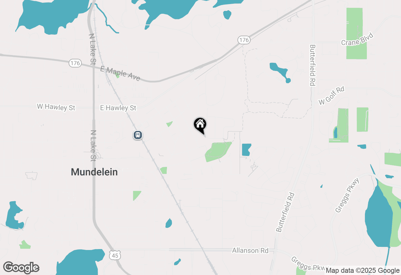 Map of 215 Brice Avenue, Mundelein, IL 60060