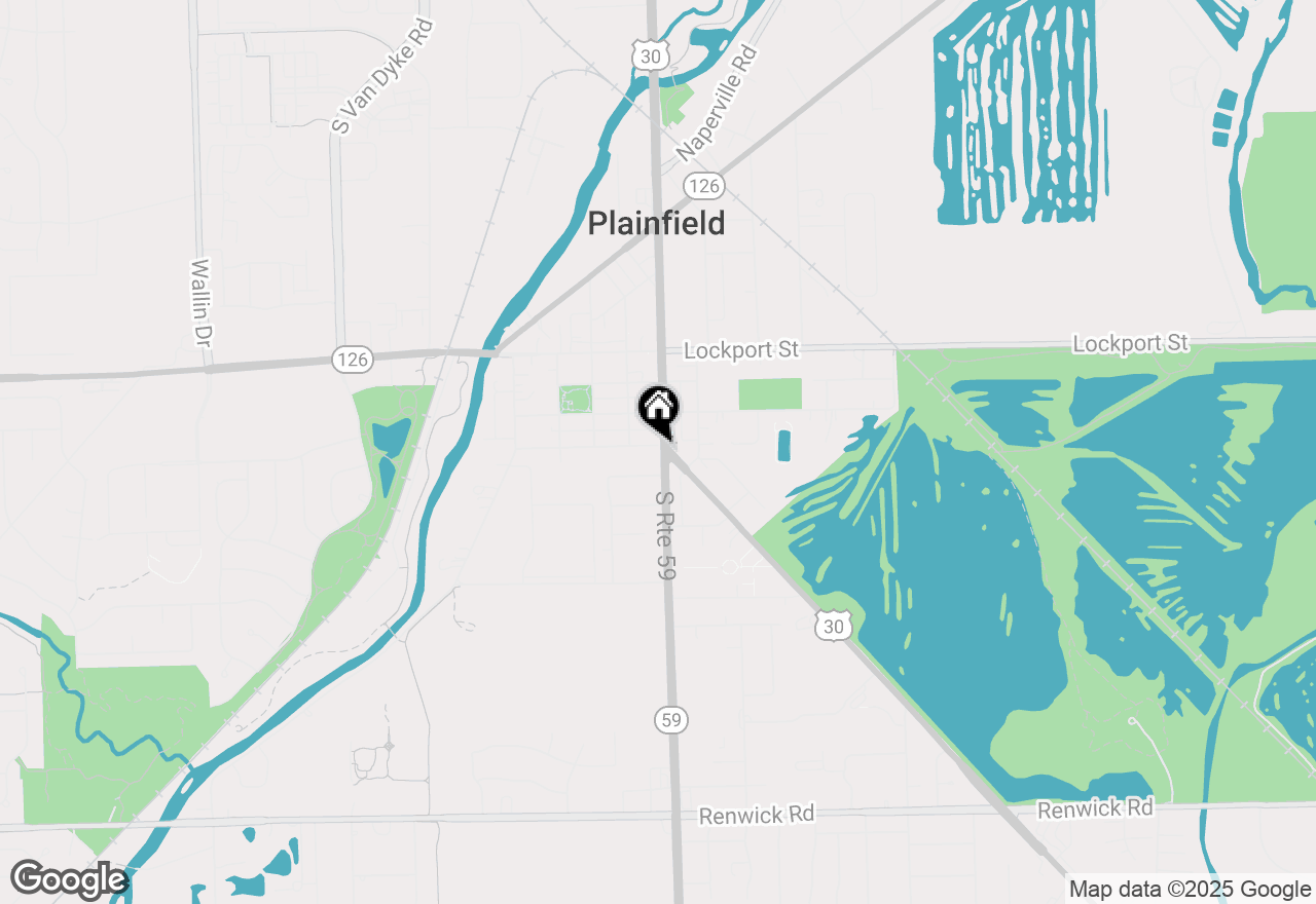 Map of 24003 W Commercial Street, Plainfield, IL 60544