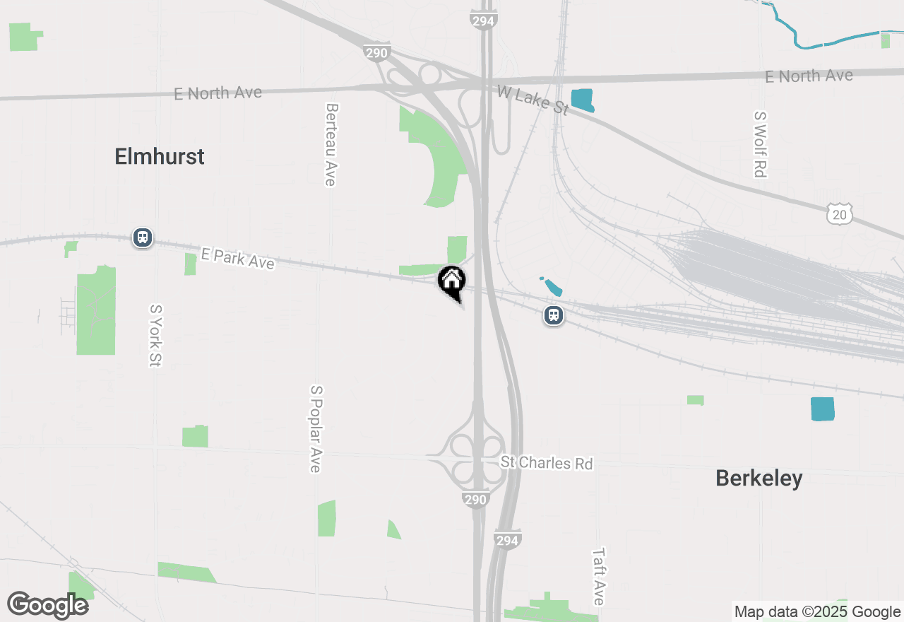 Map of 454 E Park Avenue, Elmhurst, IL 60126