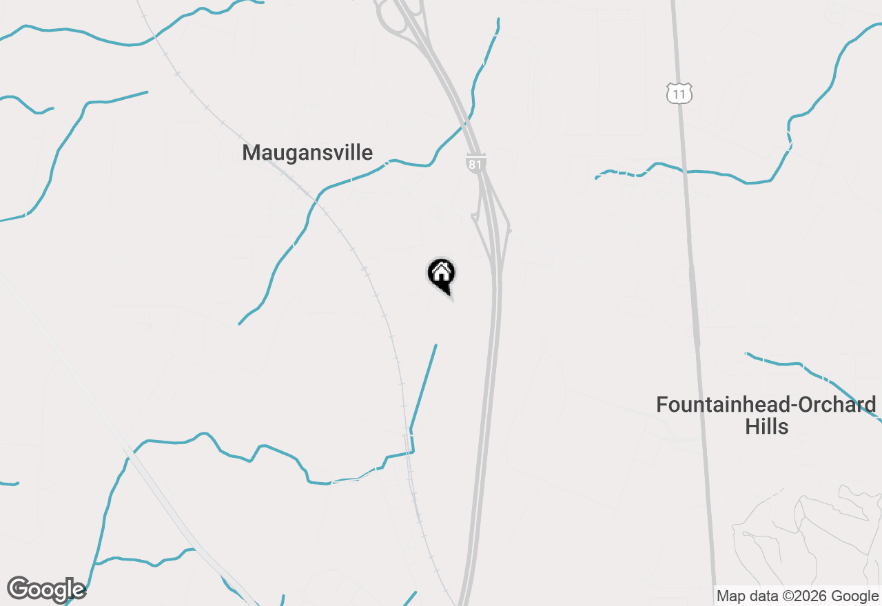 Map of 13511 Label Lane, Hagerstown, MD 21740
