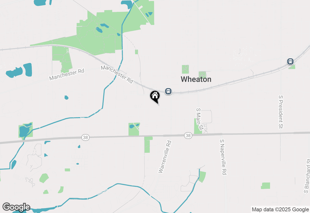 Map of 5 Wheaton Center #320, Wheaton, IL 60187