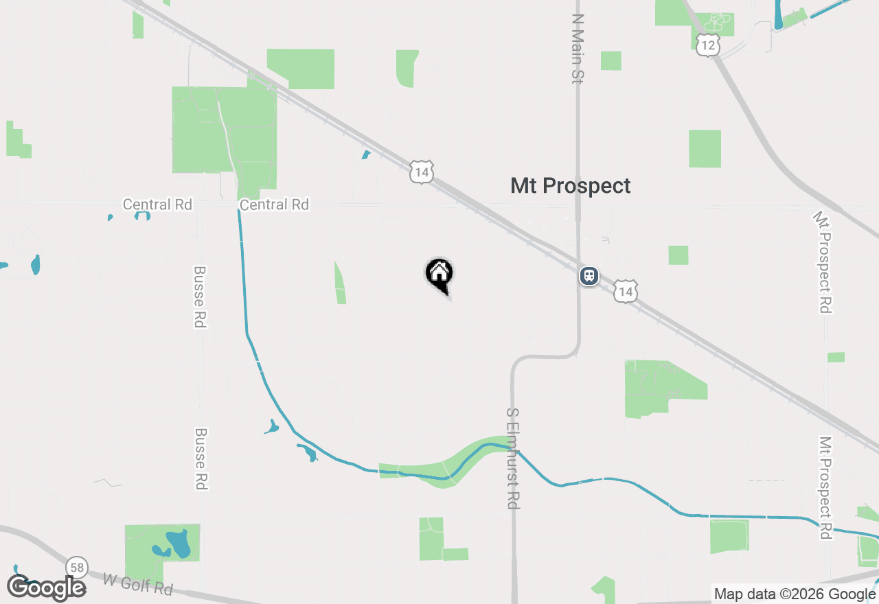 Map of 210 S Wa Pella Avenue, Mount Prospect, IL 60056