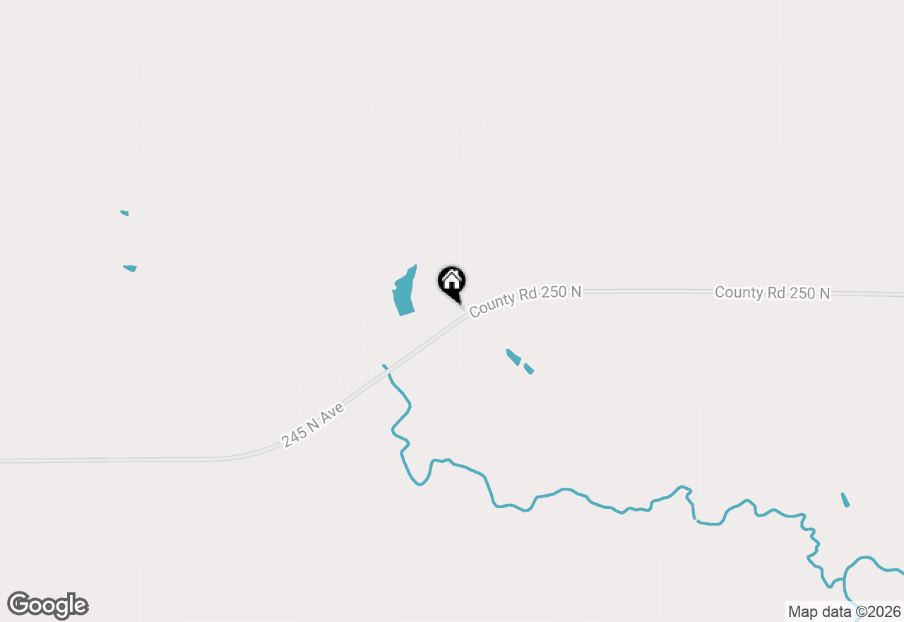 Map of 2473 County Rd 1625 East, Bradford, IL 61421
