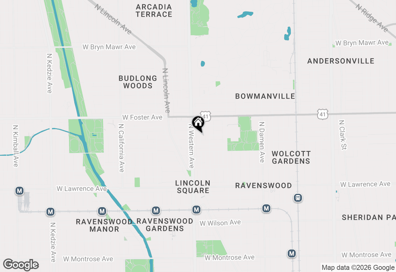 Map of 5054 N Claremont Avenue, Chicago, IL 60625