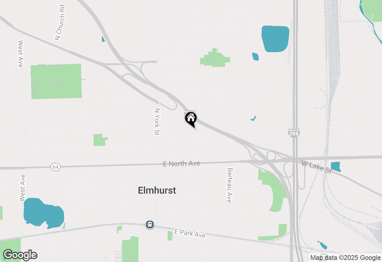 Map of 200 E Fremont Avenue, Elmhurst, IL 60126