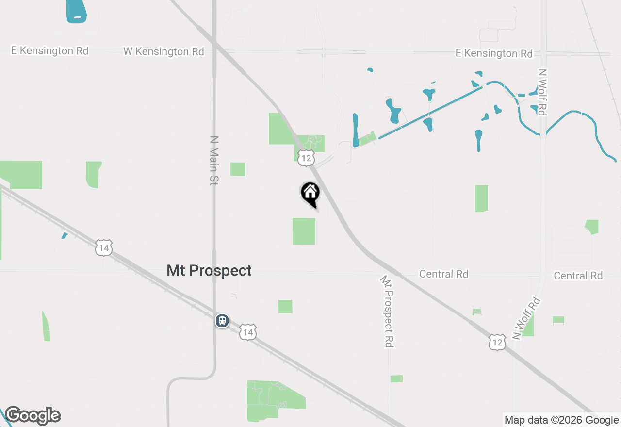 Map of 201 N William Street, Mount Prospect, IL 60056