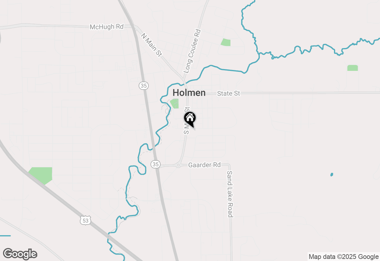 Map of 104 Wall St E, Holmen, WI 54636