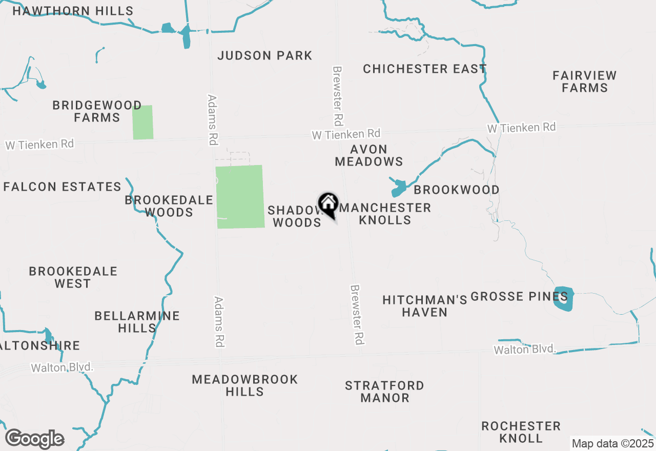 Map of 565 Snowmass Drive, Rochester Hills, MI 48309