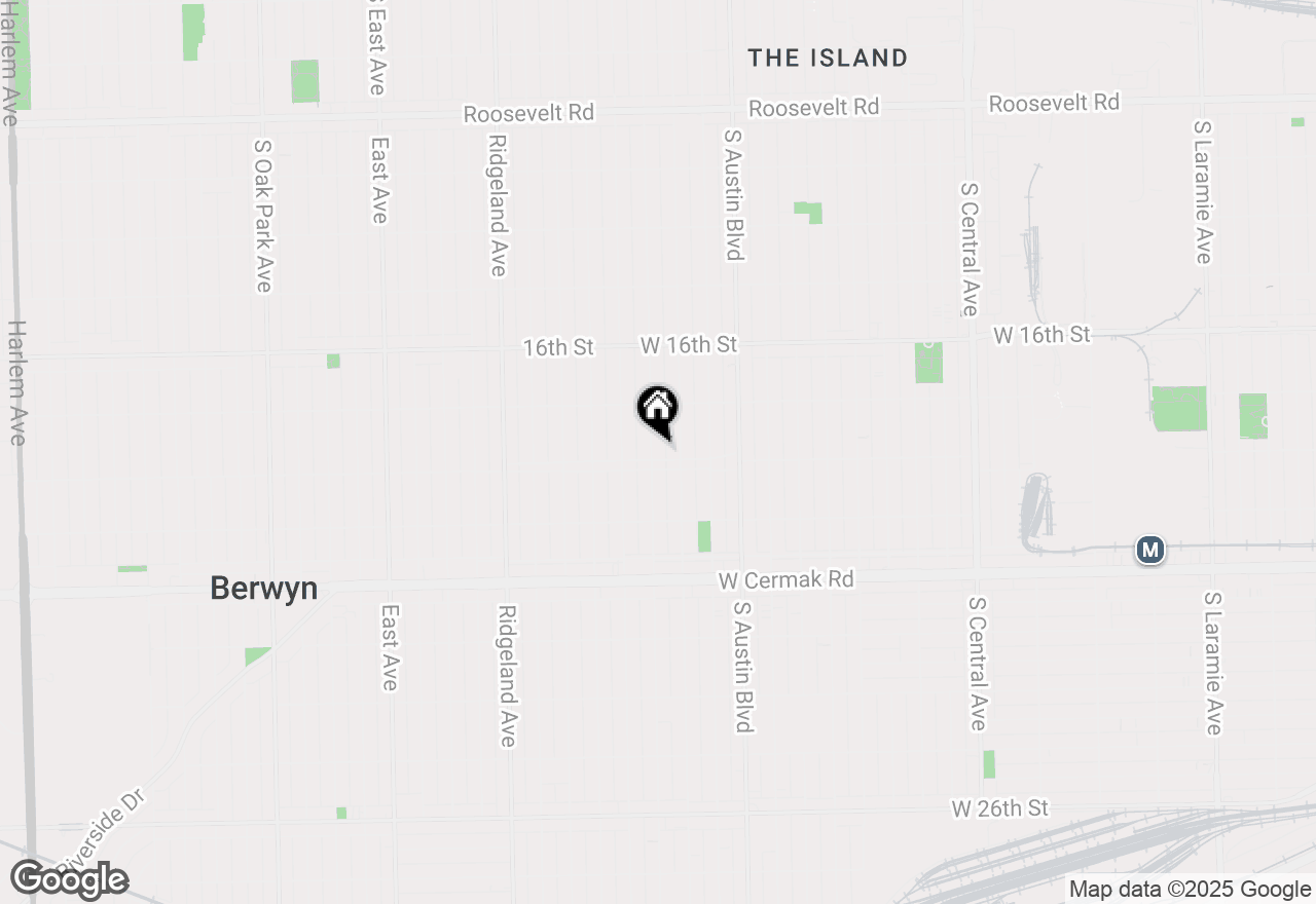 Map of 1841 S 61st Court, Cicero, IL 60804