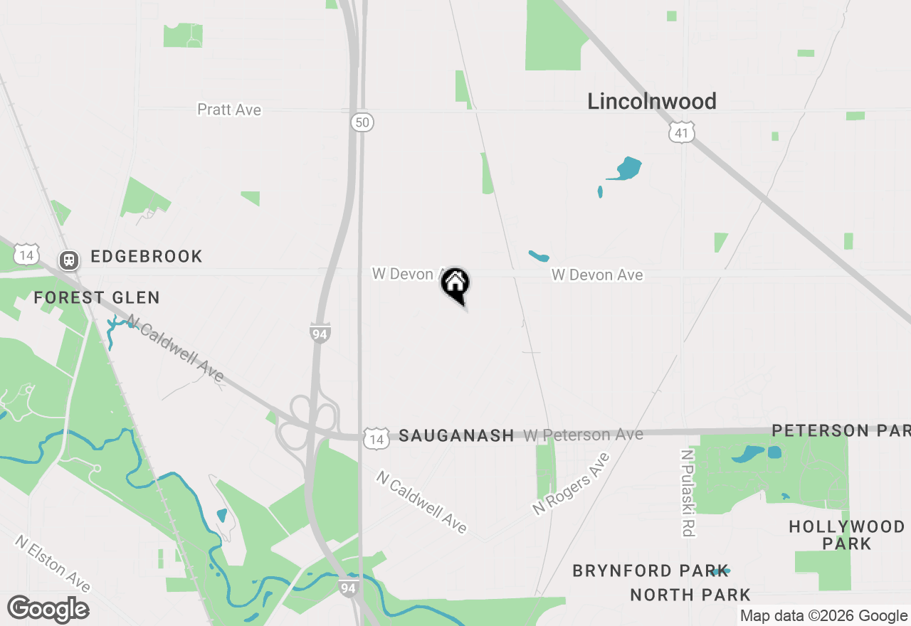 Map of 6282 N Kolmar Avenue, Chicago, IL 60646