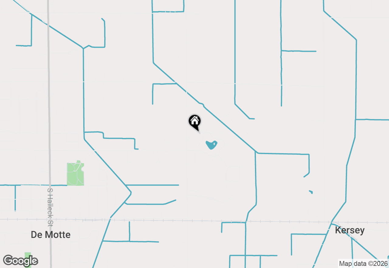 Map of 6996 Prairieview Court, Demotte, IN 46310