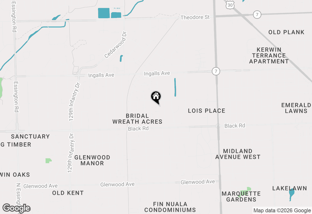 Map of 911 Lilac Lane, Joliet, IL 60435