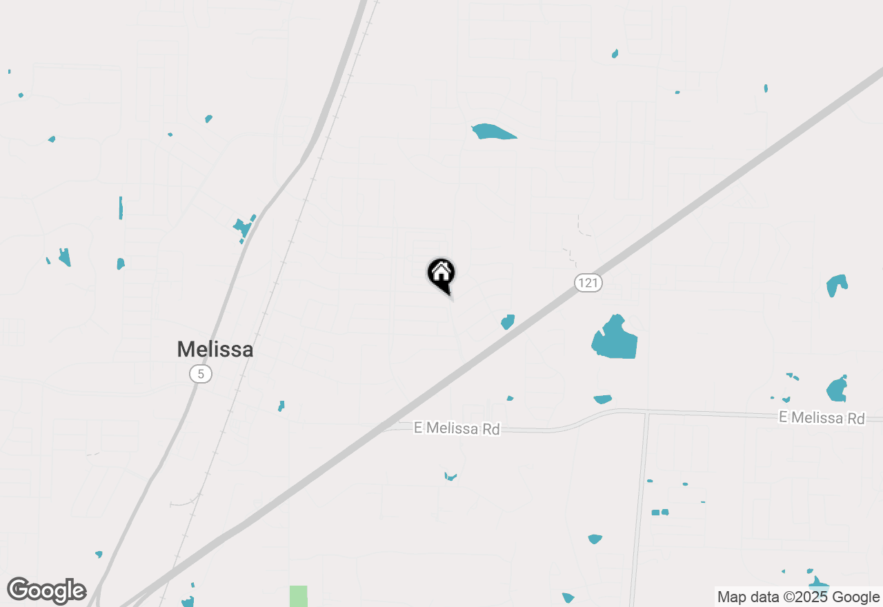 Map of 2711 Fritz Street, Melissa, TX 75454