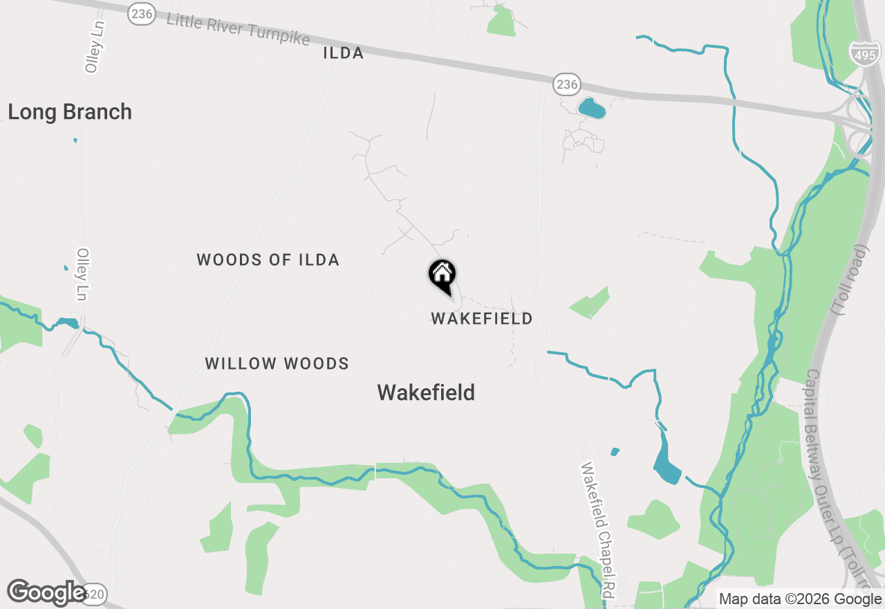 Map of 8625 Appleton Court, Annandale, VA 22003