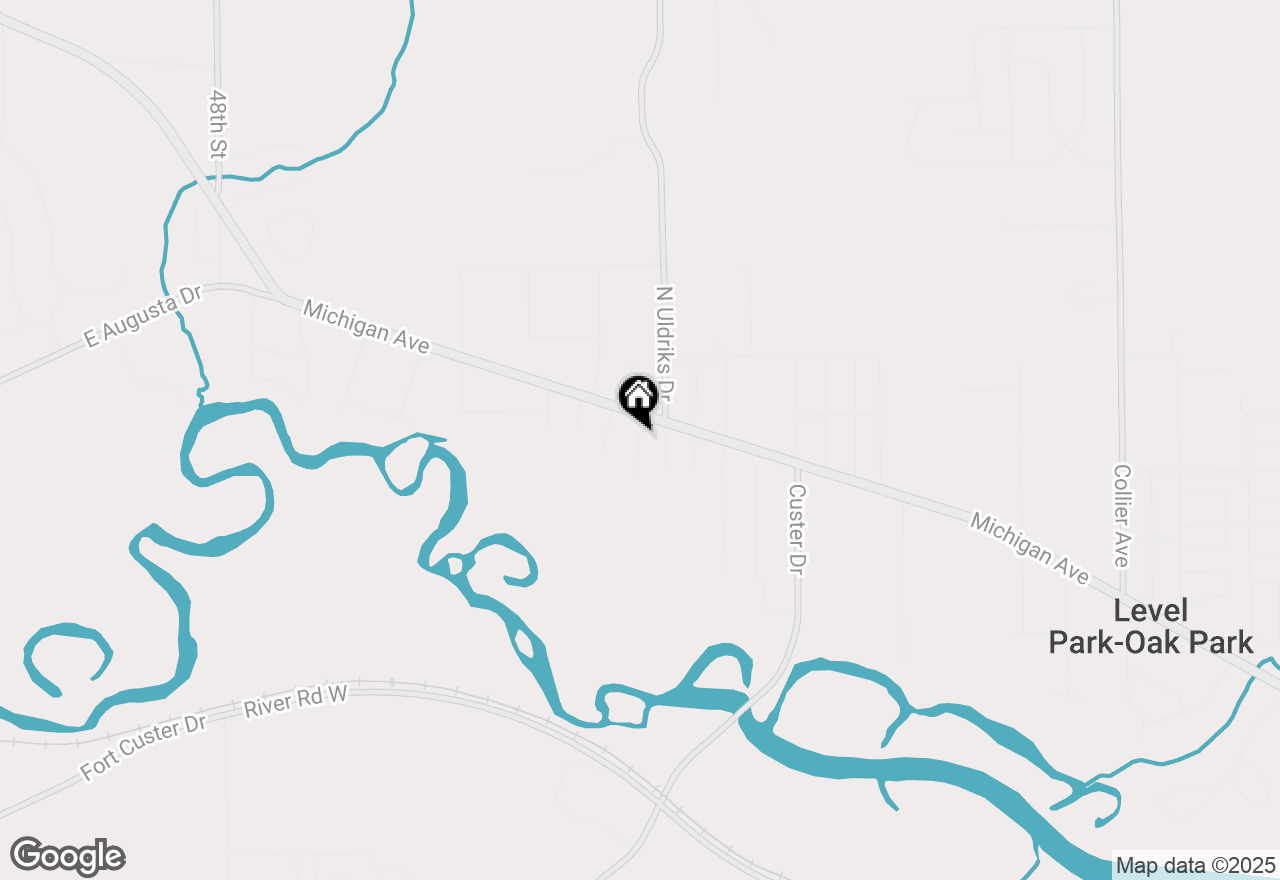 Map of 133 Avon Drive, Battle Creek, MI 49037