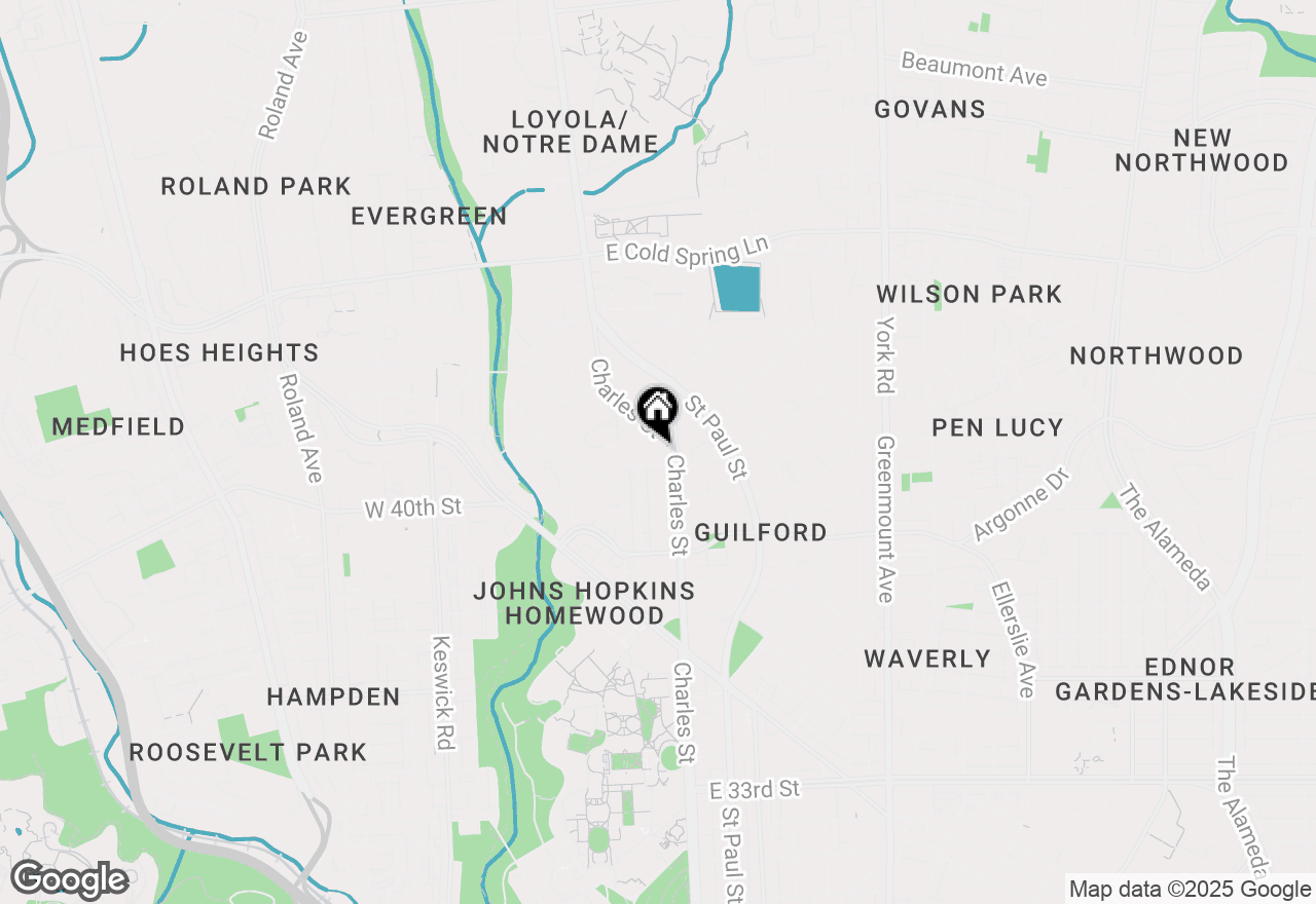 Map of 4100 N Charles Street #803, Baltimore, MD 21218