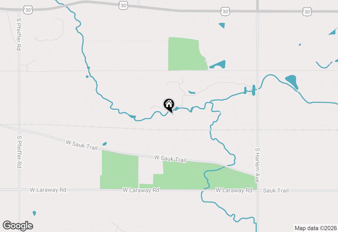 Map of 557 Aberdeen Road, Frankfort, IL 60423