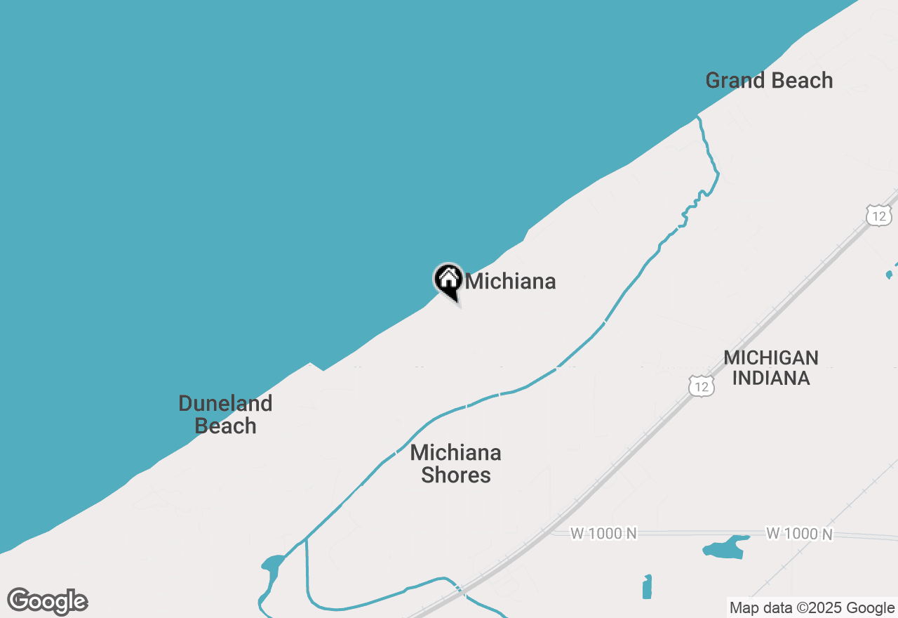 Map of 3885 Lake Shore Drive, New Buffalo, MI 49117