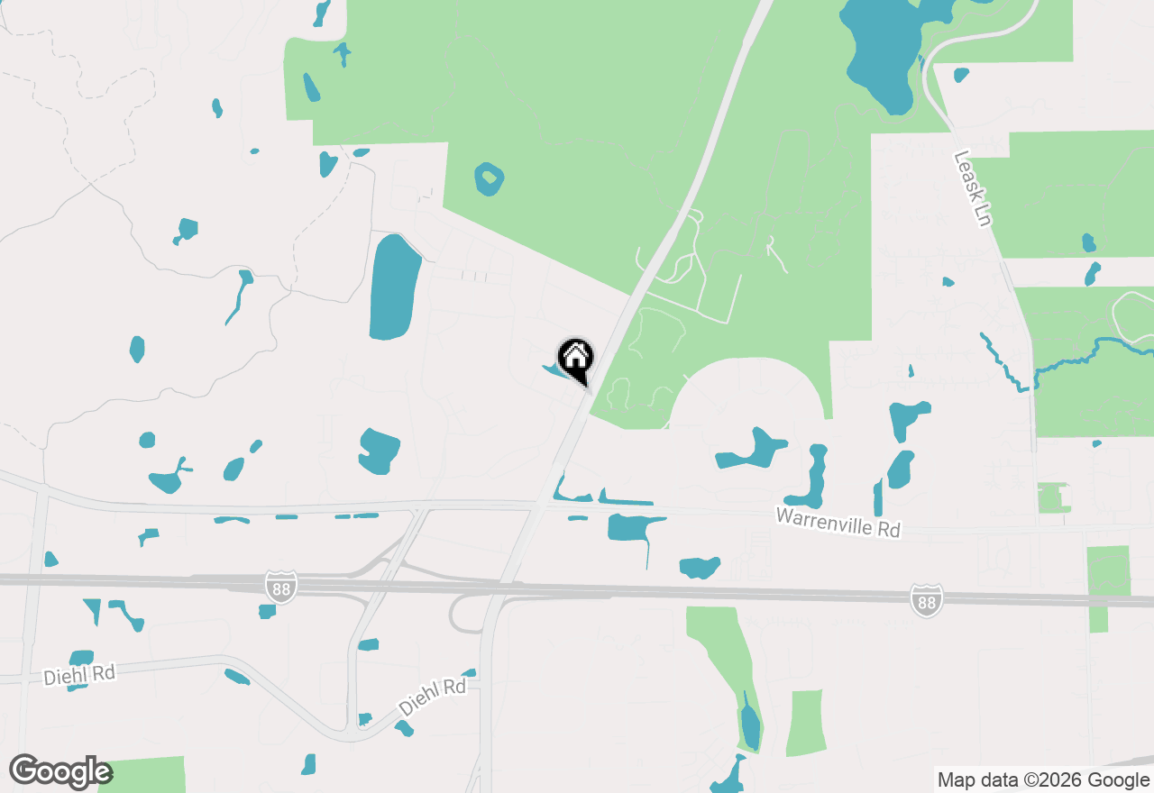 Map of 2108 Weatherbee Lane, Naperville, IL 60563