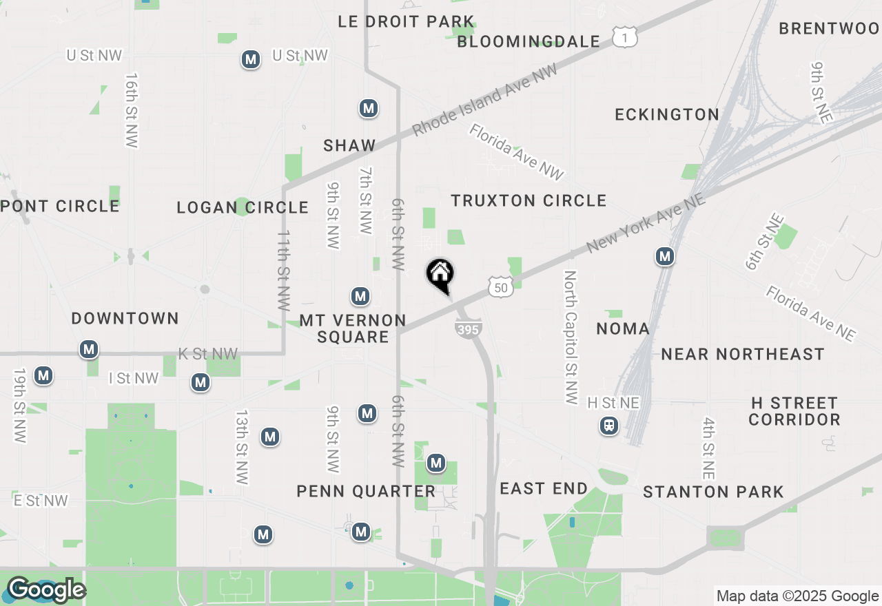 Map of 437 New York Avenue Nw #1108, Washington, DC 20001