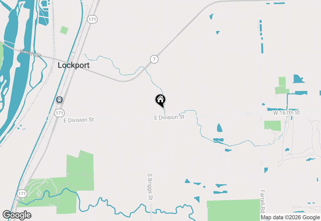 Map of 1212 Grandview Avenue, Lockport, IL 60441