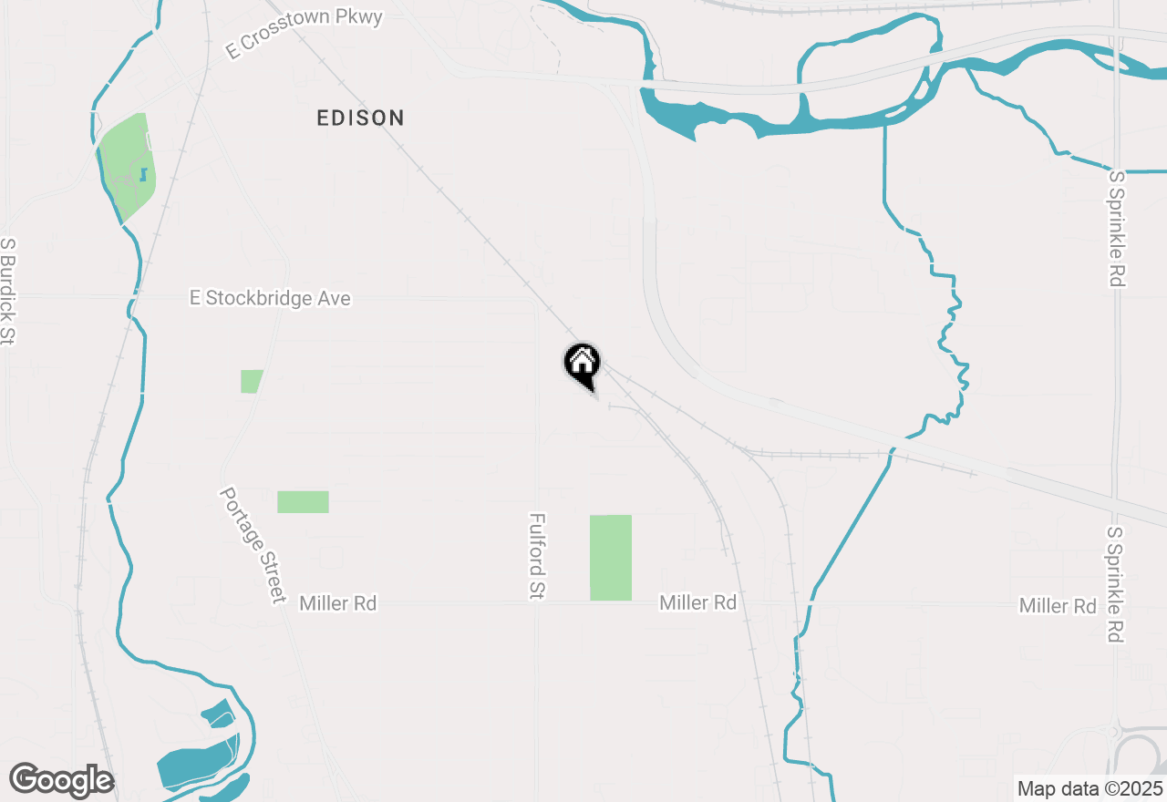 Map of 1801 Factory Street, Kalamazoo, MI 49001