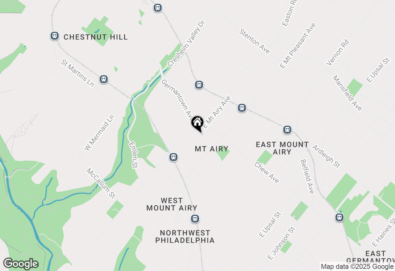 Map of 5-7 W Mount Airy Avenue, Philadelphia, PA 19119