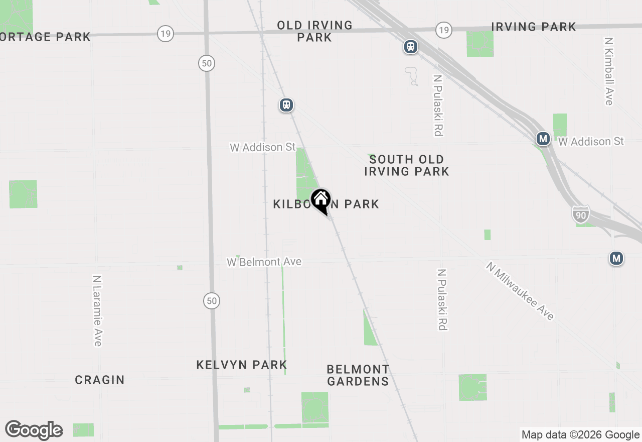 Map of 3322 N Kostner Avenue, Chicago, IL 60641