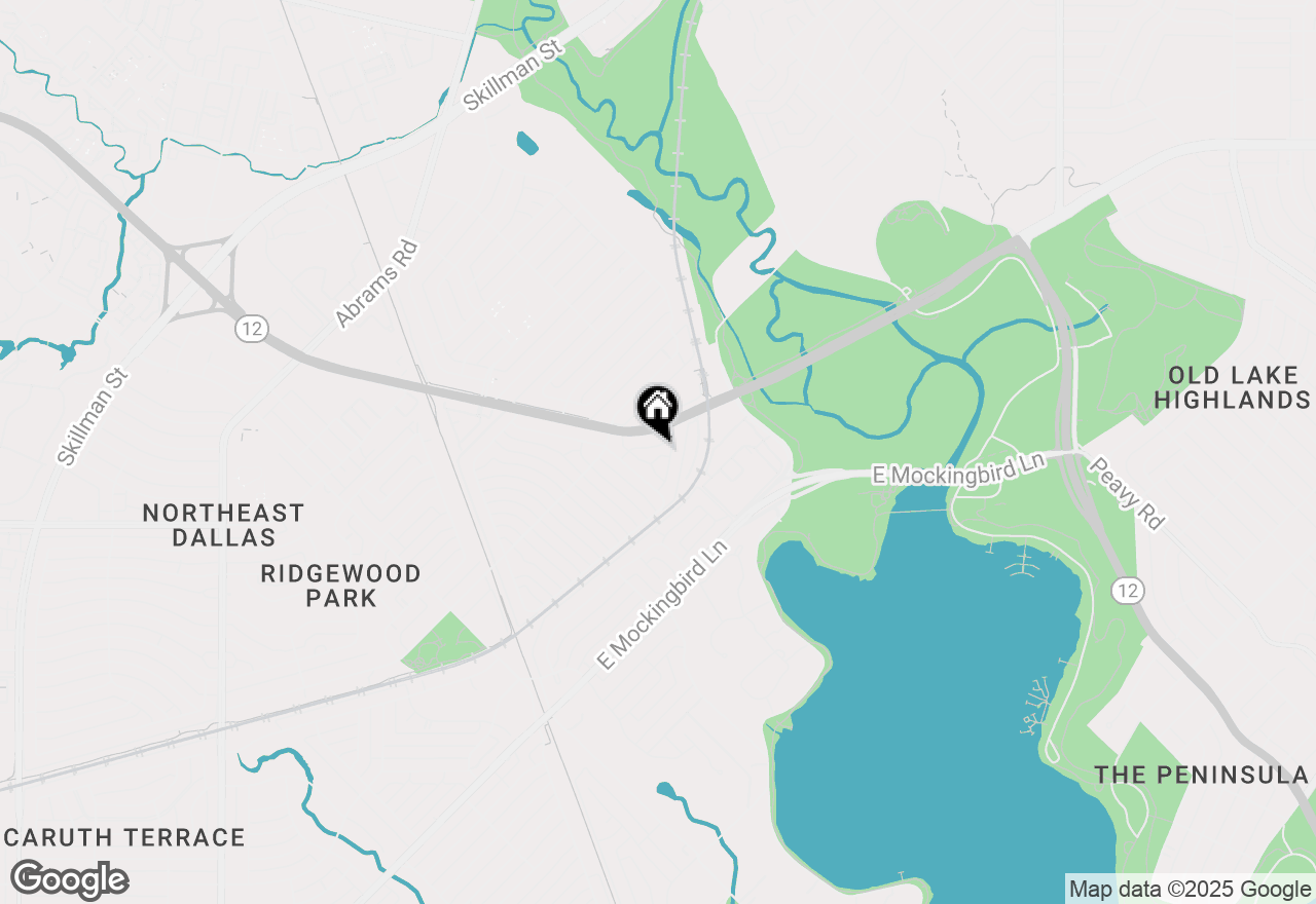 Map of 7236 Syracuse Drive, Dallas, TX 75214