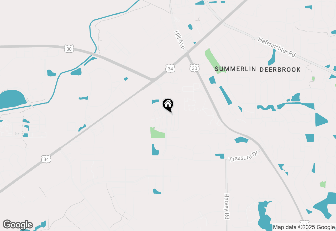 Map of 334 Ogden Falls Boulevard, Oswego, IL 60543