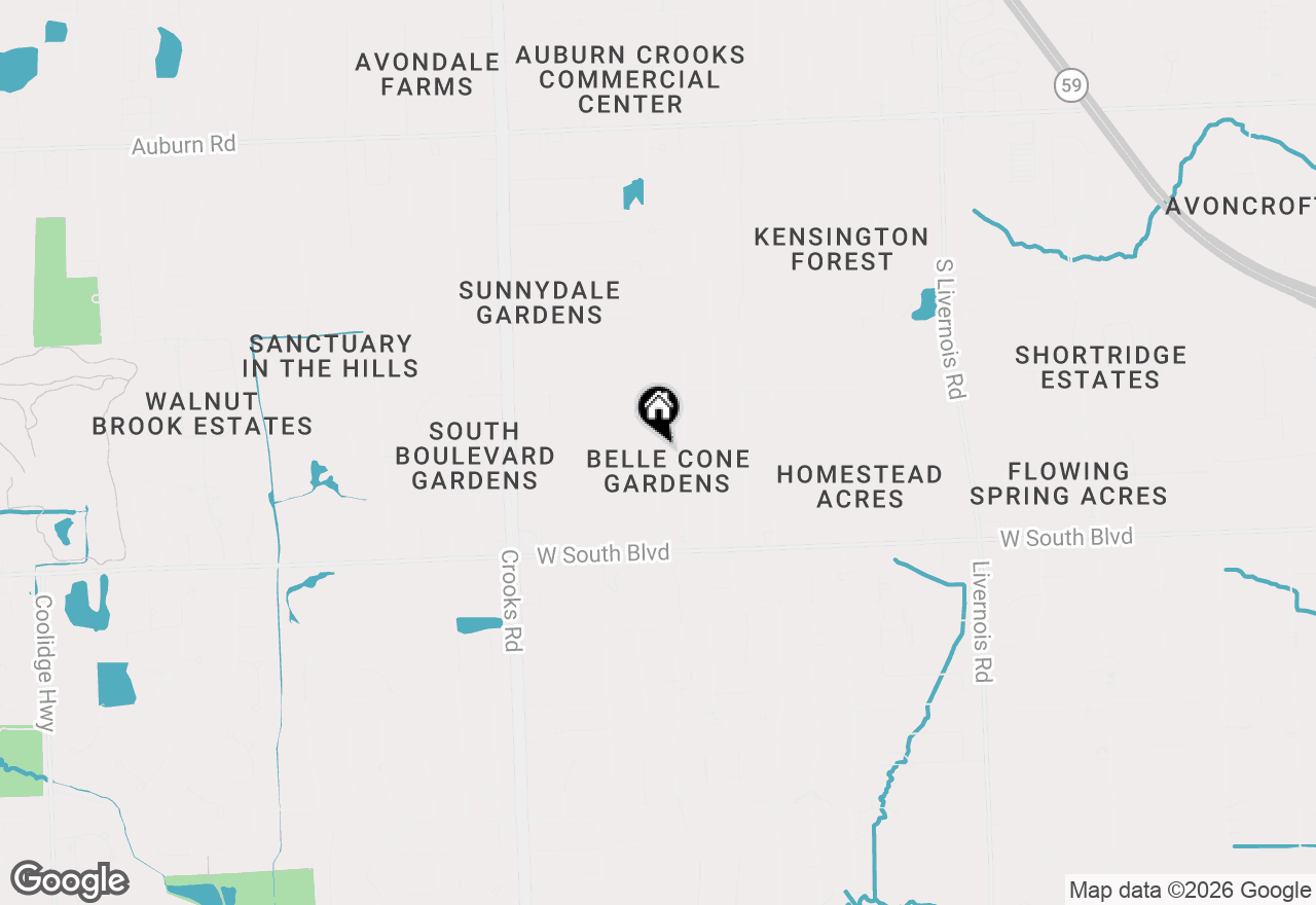 Map of 3767 Alida Avenue, Rochester Hills, MI 48309