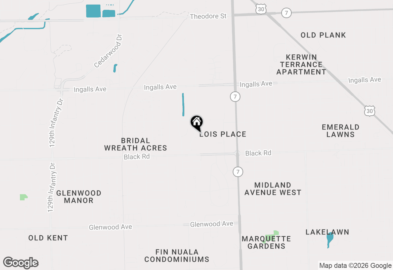 Map of 2005 Sutton Court, Joliet, IL 60435