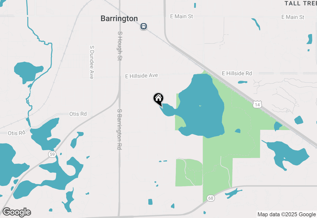Map of 907 Division Street, Barrington, IL 60010