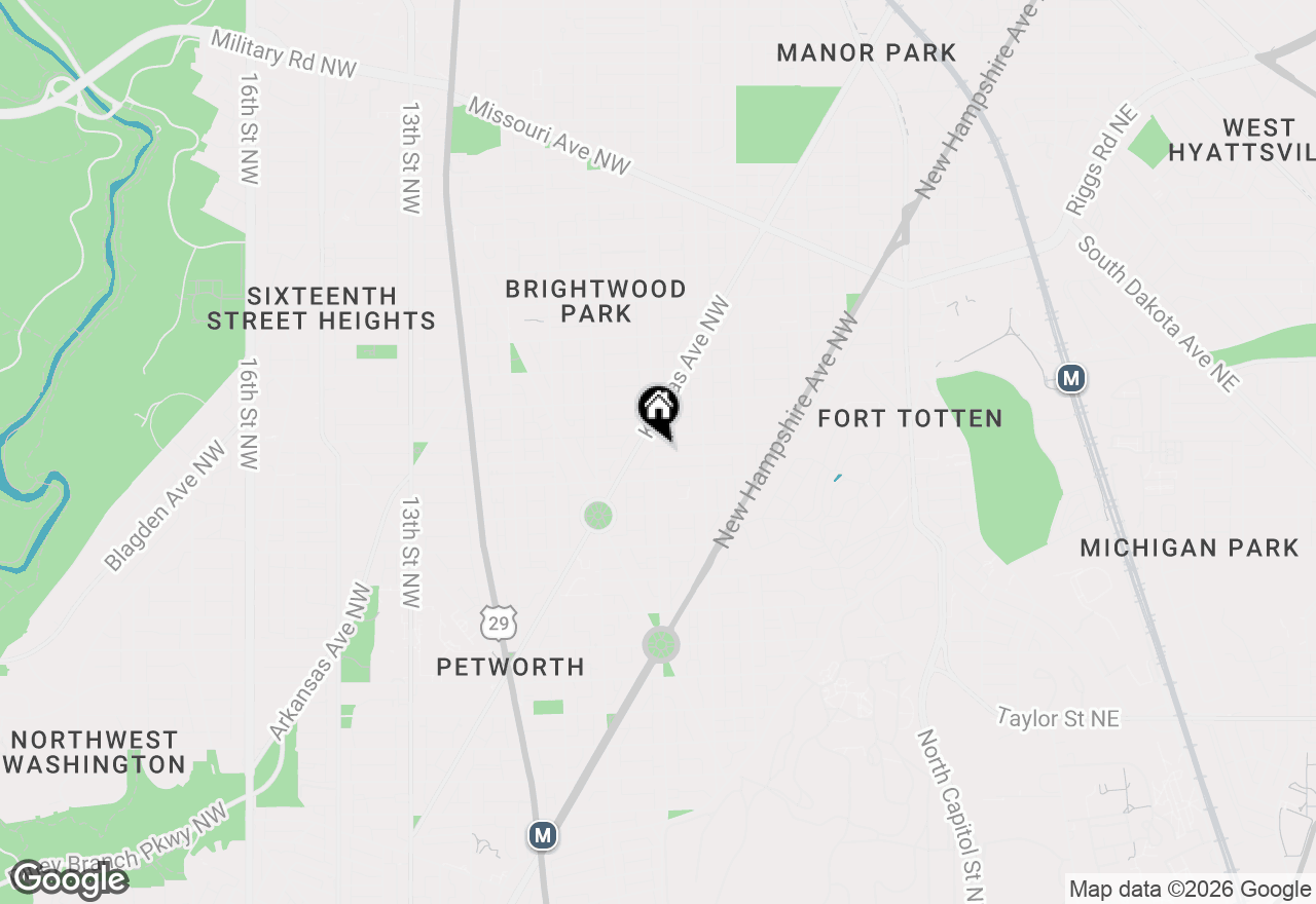 Map of 461 Delafield Place Nw, Washington, DC 20011