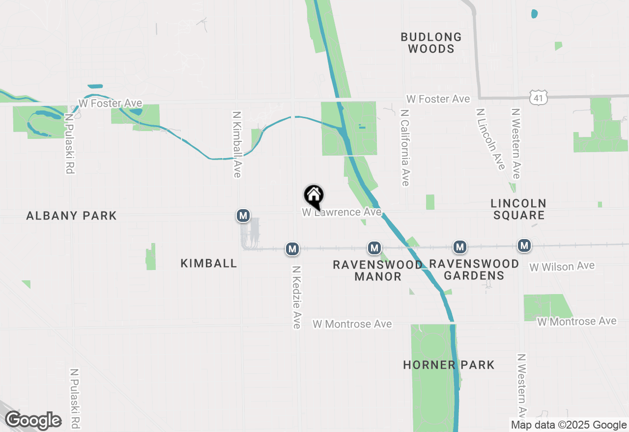 Map of 3113 W Lawrence Avenue #A301, Chicago, IL 60625