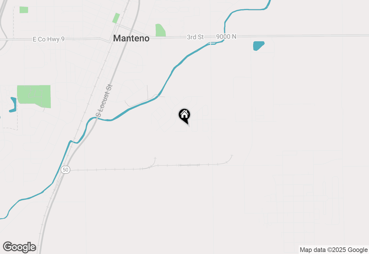 Map of 1063 Woodlawn Drive, Manteno, IL 60950