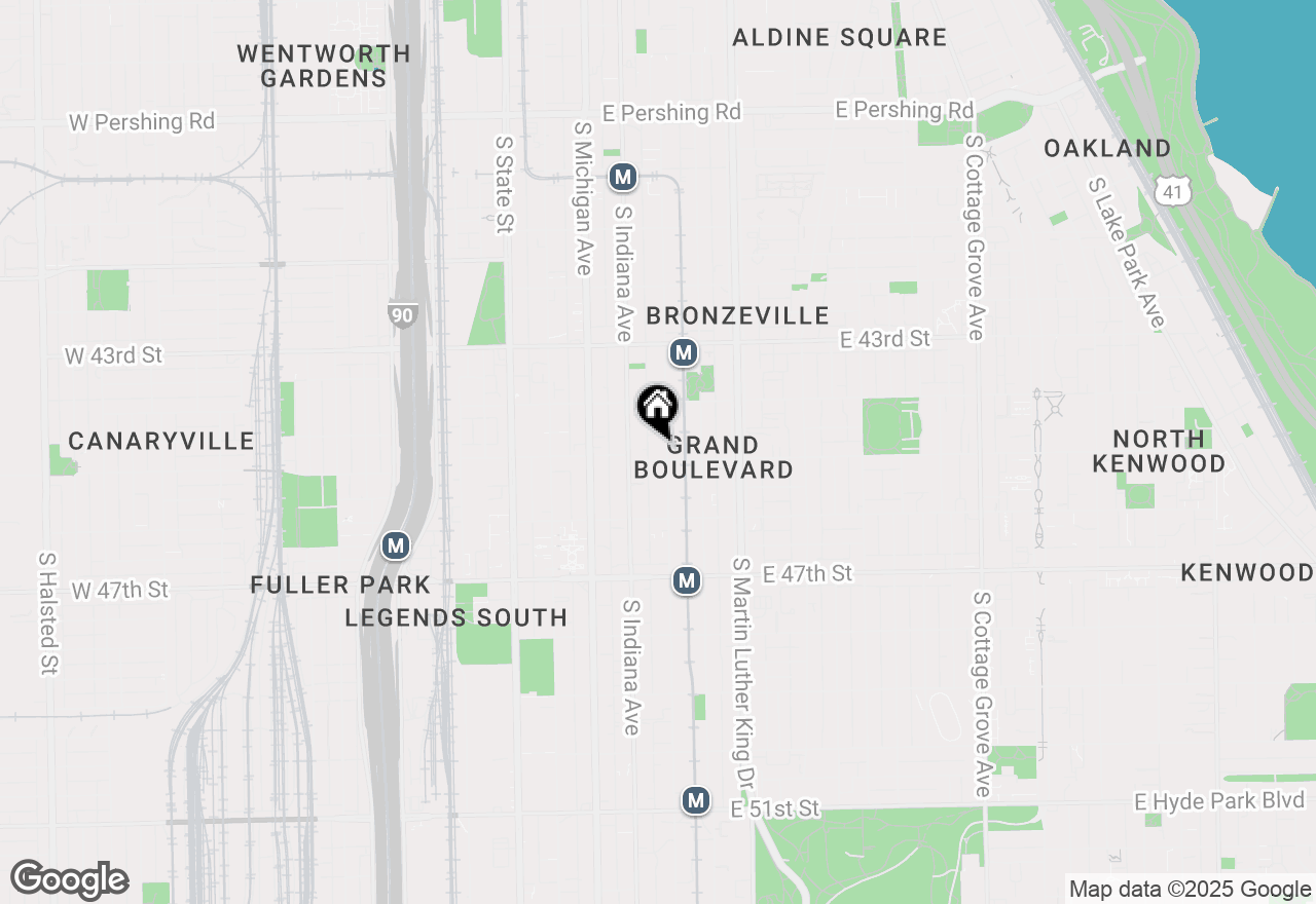 Map of 4450 S Prairie Avenue, Chicago, IL 60653