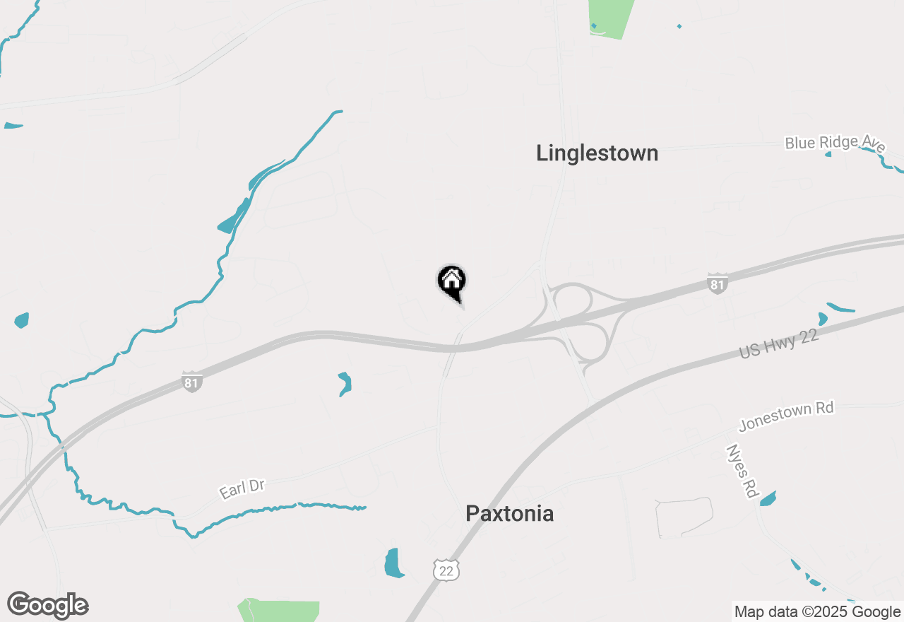 Map of 516 Roxbury Drive, Harrisburg, PA 17112