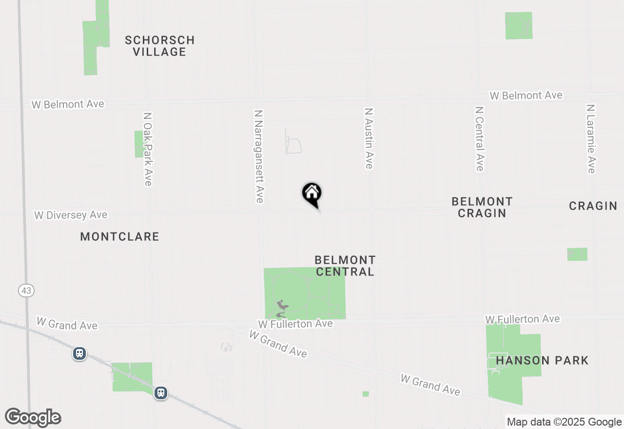 Map of 6207 W Diversey Avenue, Chicago, IL 60639