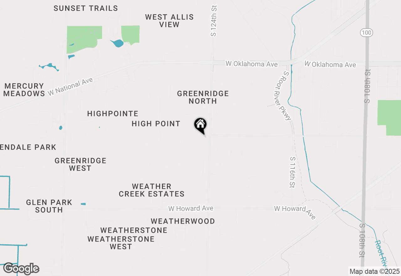 Map of 3500 S Russel Rd, New Berlin, WI 53151