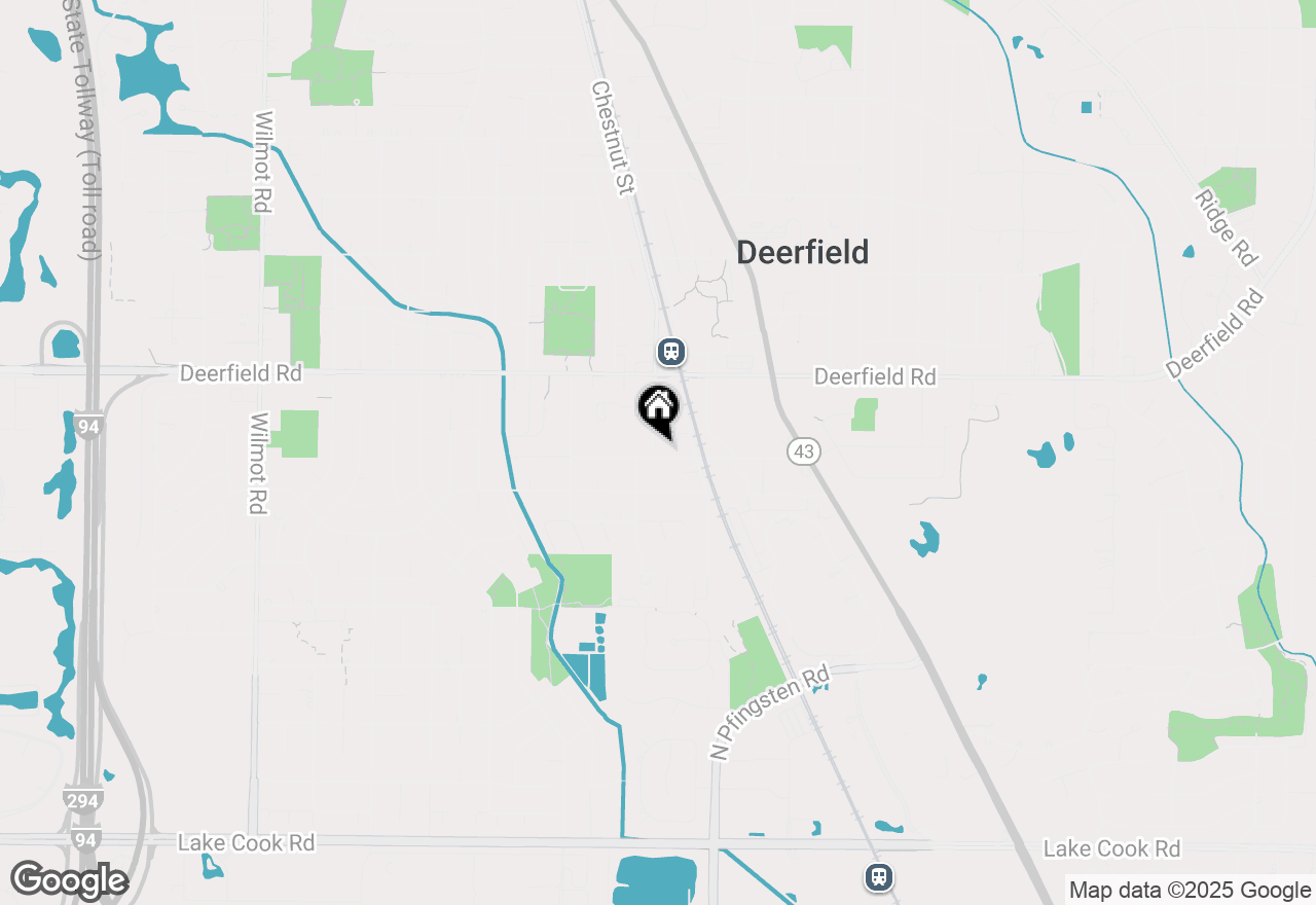 Map of 910 Osterman Avenue, Deerfield, IL 60015