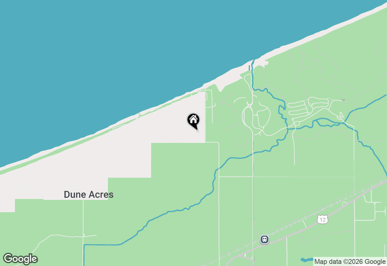 Map of 2828 Lakewood Trail, Chesterton, IN 46304