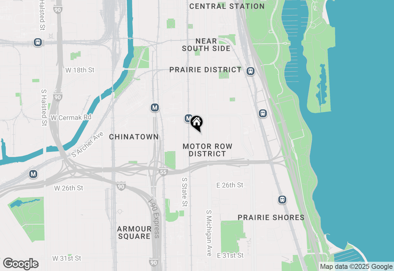 Map of 2305 S Wabash Avenue, Chicago, IL 60616