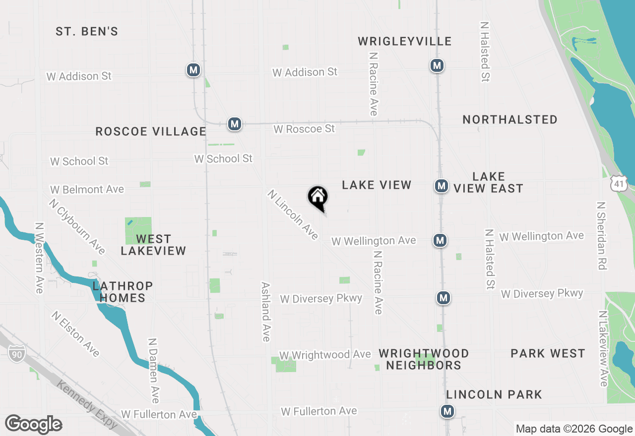 Map of 3052 N Southport Avenue, Chicago, IL 60657