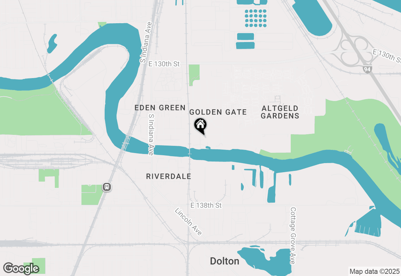 Map of 13421 S Vernon Street, Chicago, IL 60827