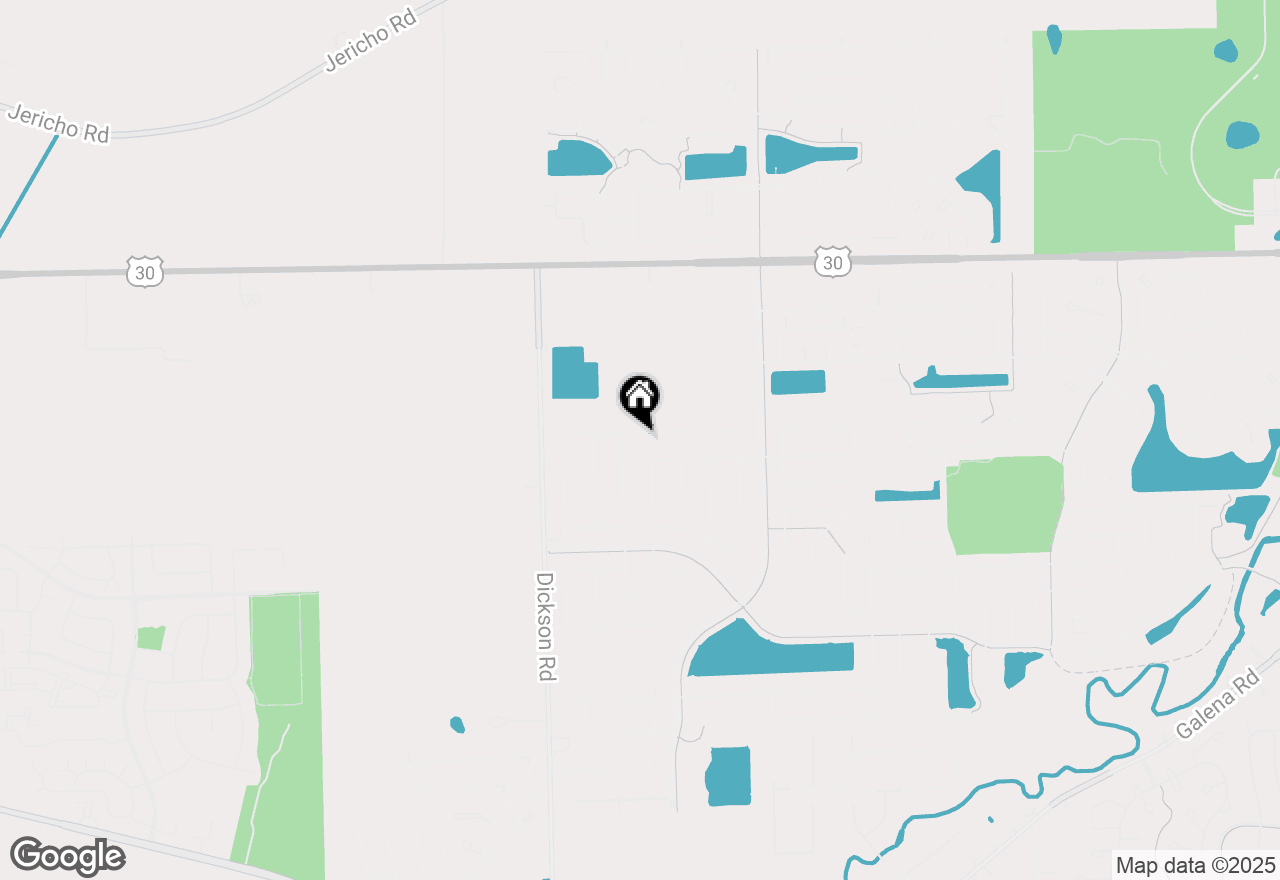 Map of 3177 Whirlaway Lane, Montgomery, IL 60538