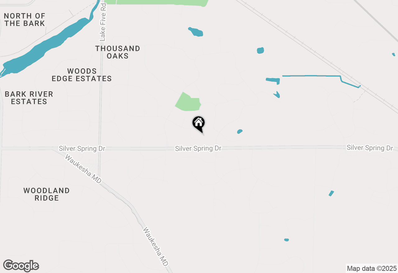 Map of N68W26800 Woodside Ct, Lisbon, WI 53089